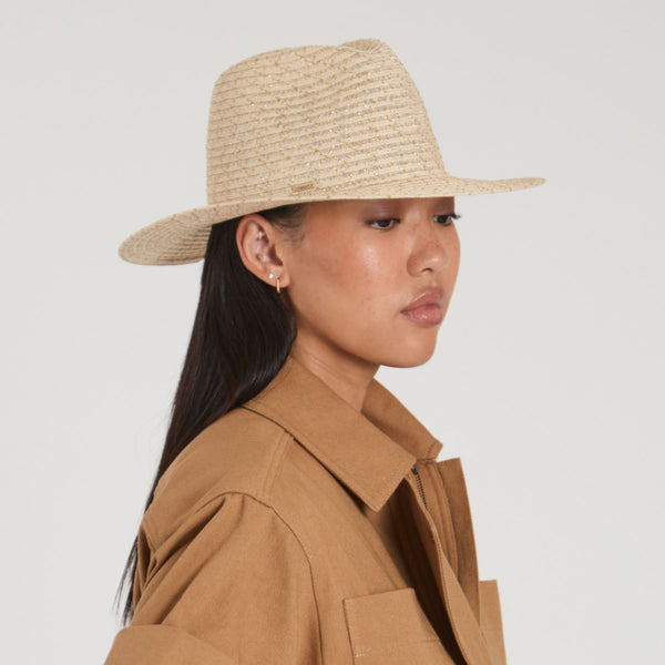 Eugenia Kim Courtney Vented Hemp Packable Fedora