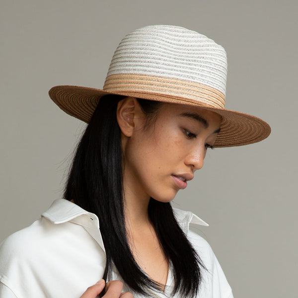 Eugenia Kim Courtney Vented Hemp Packable Fedora