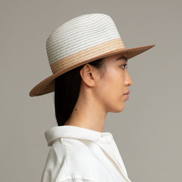 Eugenia Kim Courtney Vented Hemp Packable Fedora
