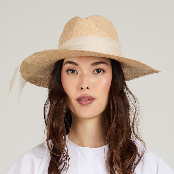 Eugenia Kim Emmanuelle Fine Raffia Fedora