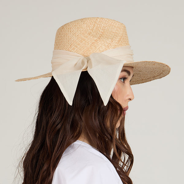 Eugenia Kim Emmanuelle Fine Raffia Fedora
