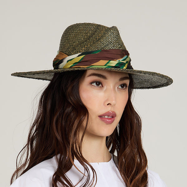 Eugenia Kim Emmanuelle Fine Raffia Fedora