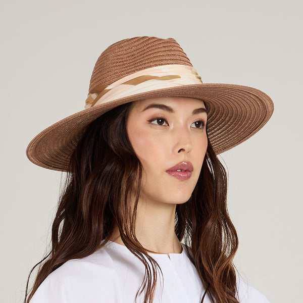Eugenia Kim Emmanuelle Hemp Packable Fedora