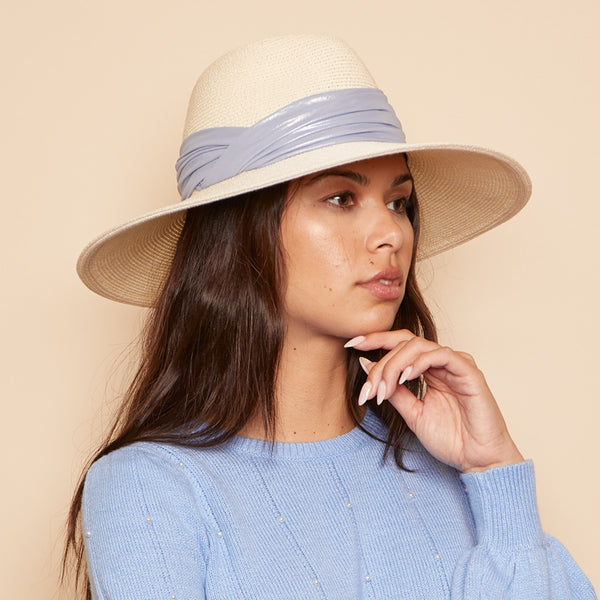 Eugenia Kim Emmanuelle In Metallic Blue