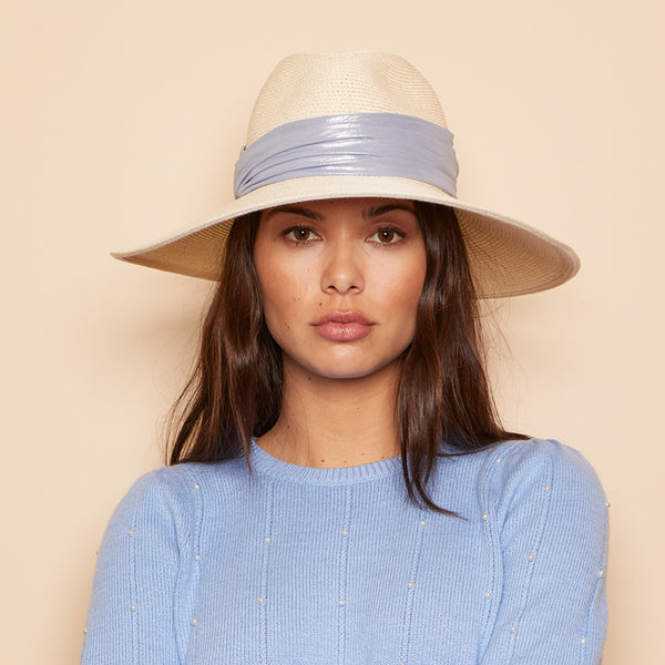 Eugenia Kim Emmanuelle In Metallic Blue