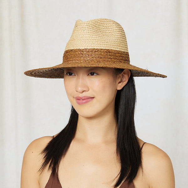 Eugenia Kim Emmanuelle Raffia Packable Fedora