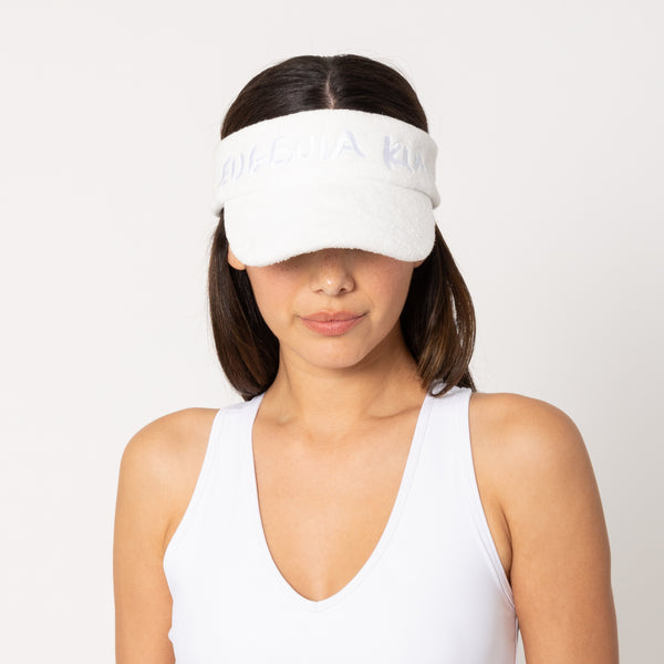 Eugenia Kim Evonne Terry Cloth Visor