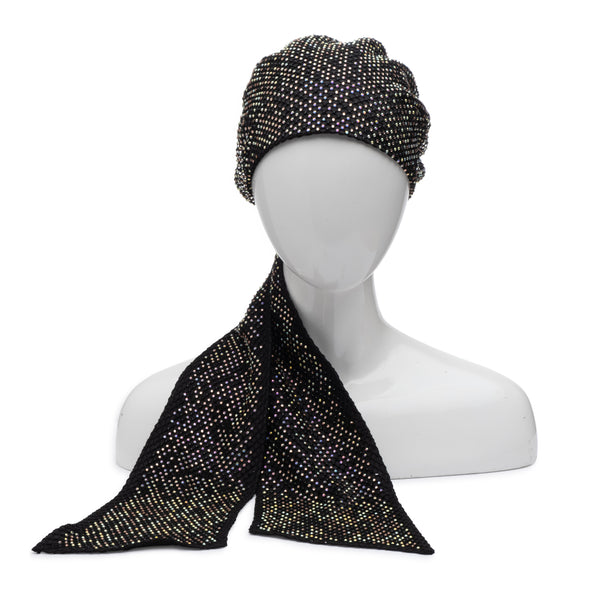 Eugenia Kim Gigi Crystal Mesh Headscarf