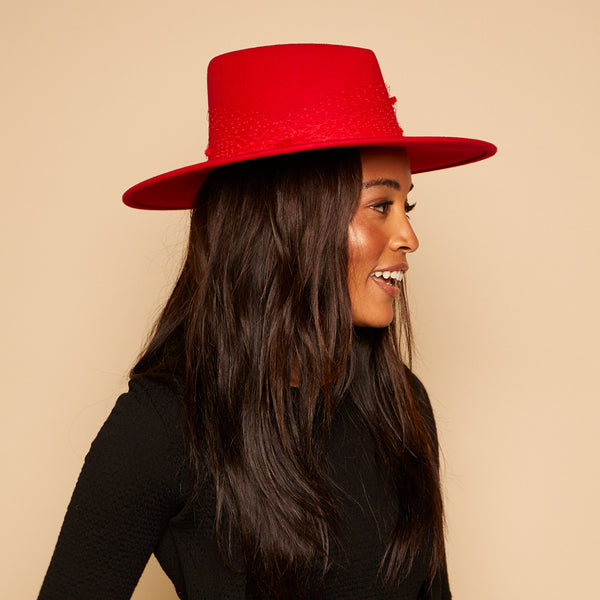Eugenia Kim Harlowe Birdcage Wool Felt Fedora