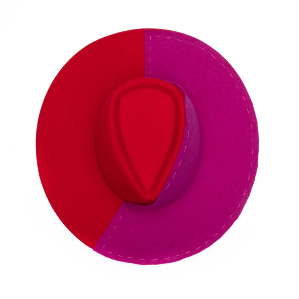 Eugenia Kim Harlowe Colorblock Wool Felt Fedora