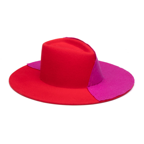 eugenia kim Harlowe Colorblock Wool Felt Fedora
