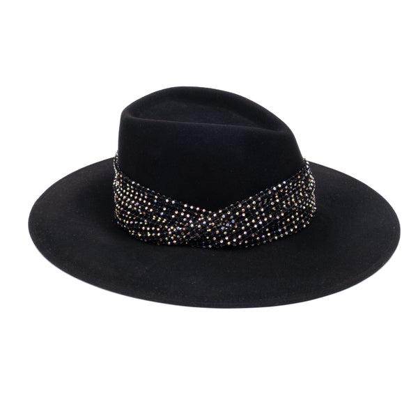 eugenia kim Harlowe Crystal Mesh Fedora