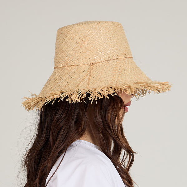 Eugenia Kim Jonah Fine Raffia Bucket Hat