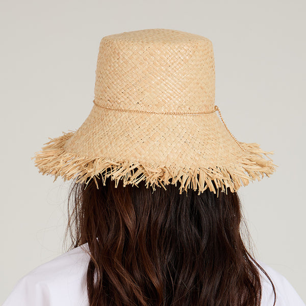 Eugenia Kim Jonah Fine Raffia Bucket Hat