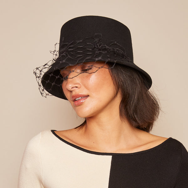 Eugenia Kim Jonah In Black W/Veil