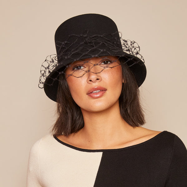 Eugenia Kim Jonah In Black W/Veil