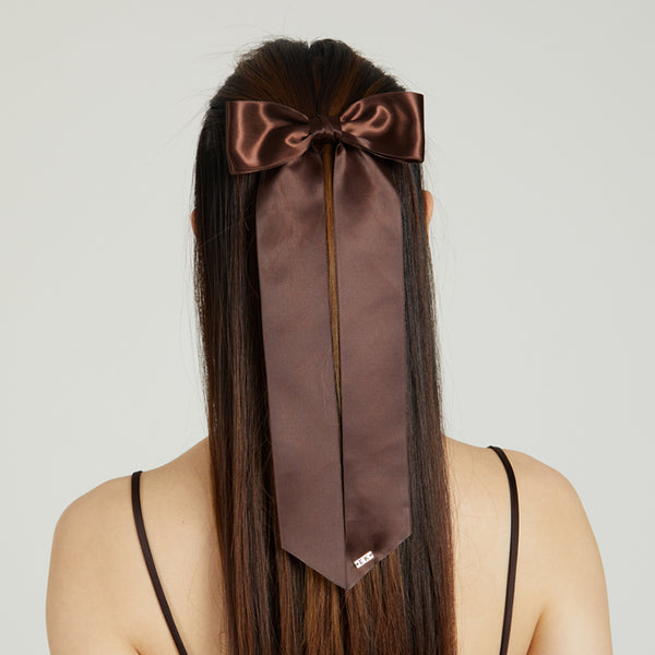Eugenia Kim Lacey Satin Bow Barette