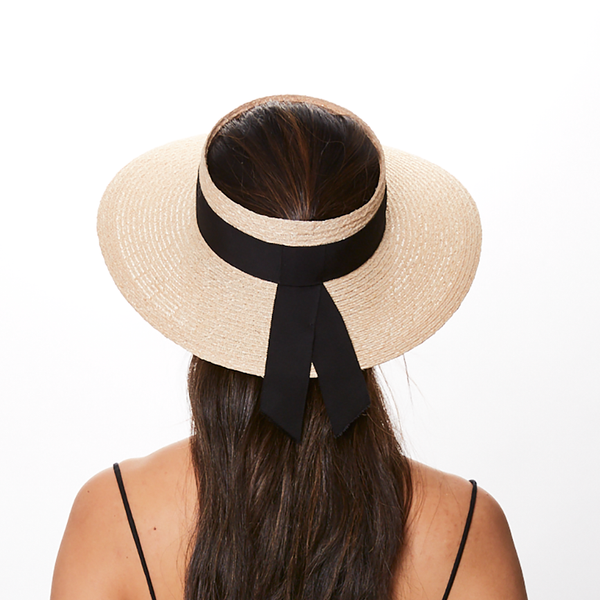 Eugenia Kim Lettie Textured Hemp Visor