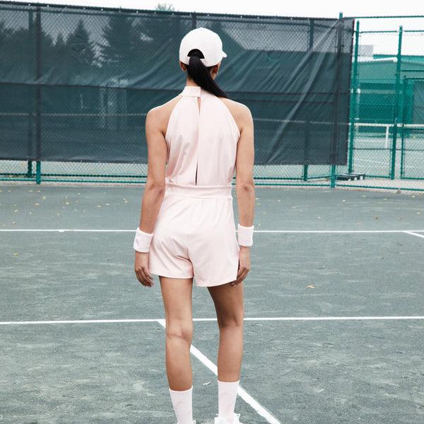 Eugenia Kim Leylah Mock-Neck Romper