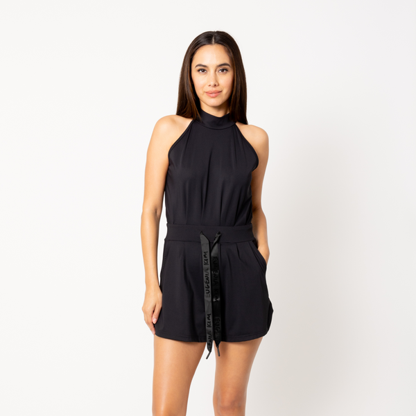 Eugenia Kim Leylah Mock-Neck Romper