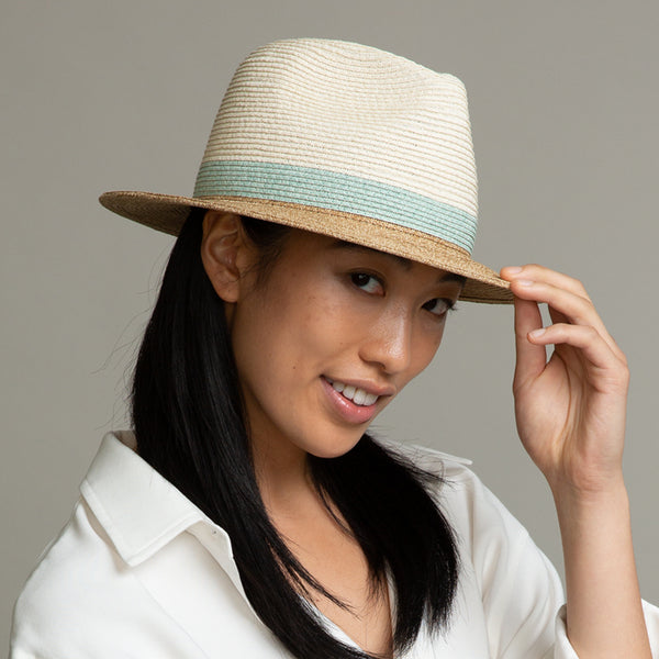 Eugenia Kim Lillian Hemp Packable Fedora