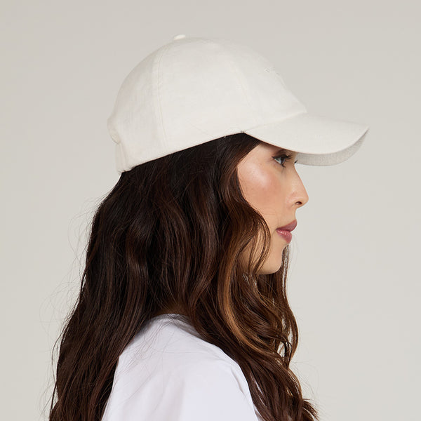 Eugenia Kim Lo Linen Baseball Cap