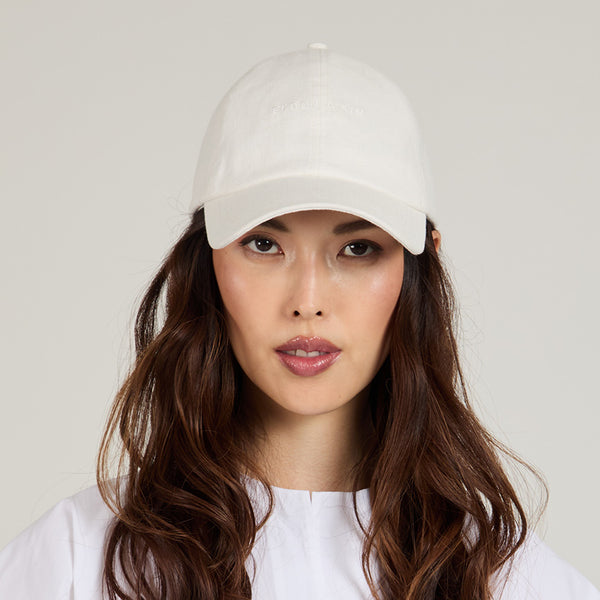 eugenia kim Lo Linen Baseball Cap
