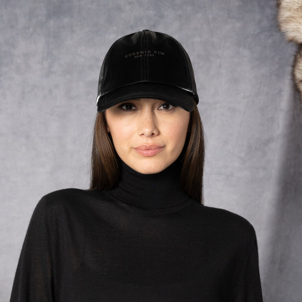 Eugenia Kim Lo Sharkskin Baseball Cap