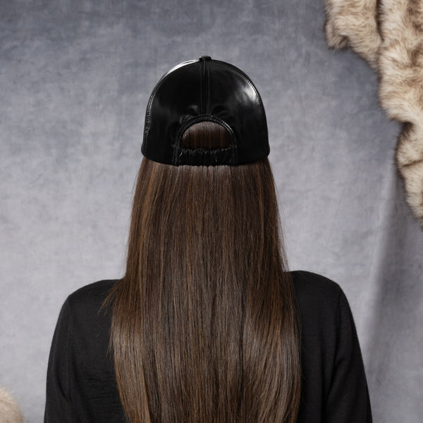 Eugenia Kim Lo Sharkskin Baseball Cap