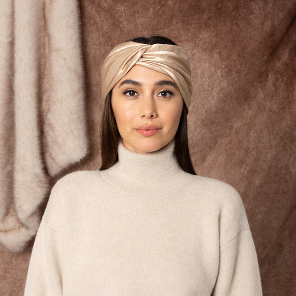 Eugenia Kim Malia Satin Turban