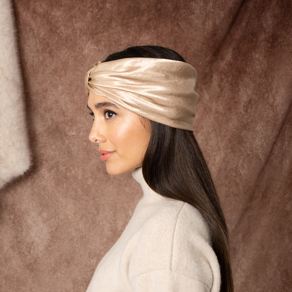 Eugenia Kim Malia Satin Turban