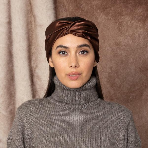 Eugenia Kim Malia Satin Turban