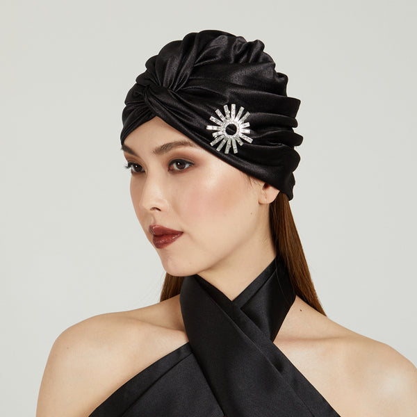 Eugenia Kim Margaret Satin Turban