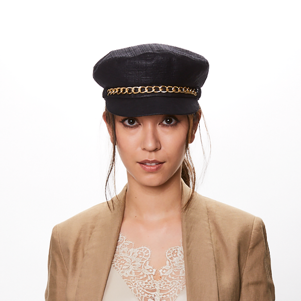 Eugenia Kim Marina Linen Cap