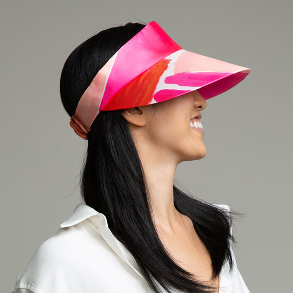 Eugenia Kim Micky Satin Packable Visor