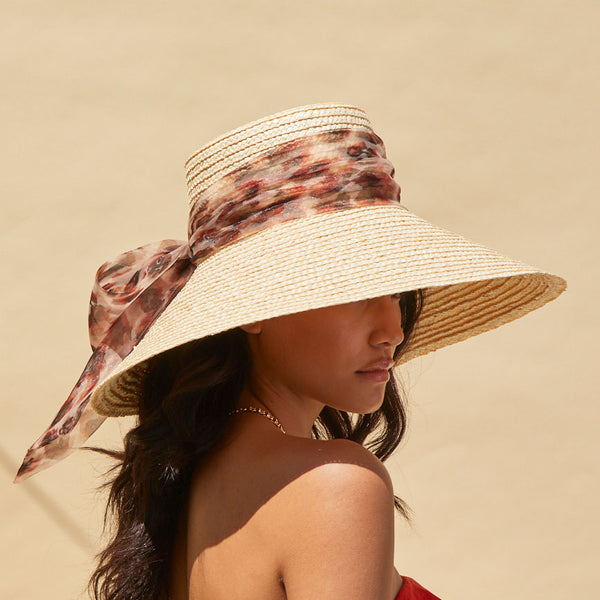 Eugenia Kim Mirabel In Ivory With Leopard Bow
