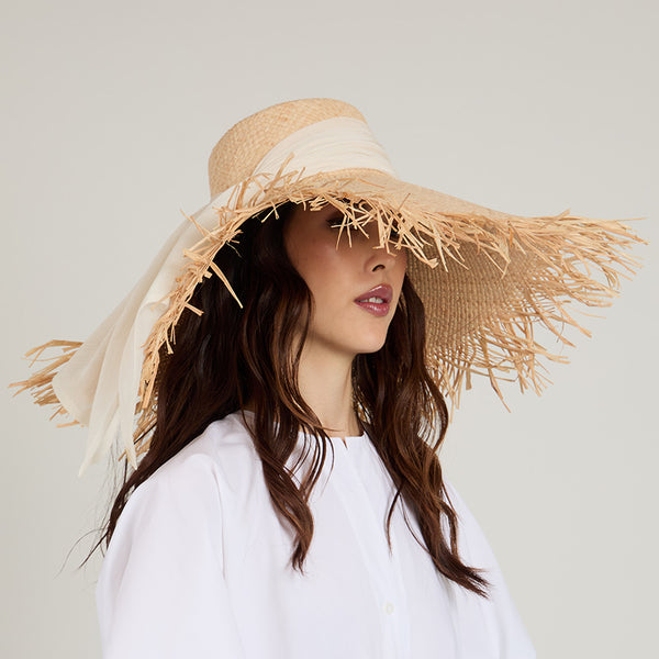 Eugenia Kim Mirabel Raffia Wide-Brim Sunhat