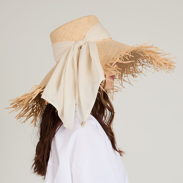 Eugenia Kim Mirabel Raffia Wide-Brim Sunhat