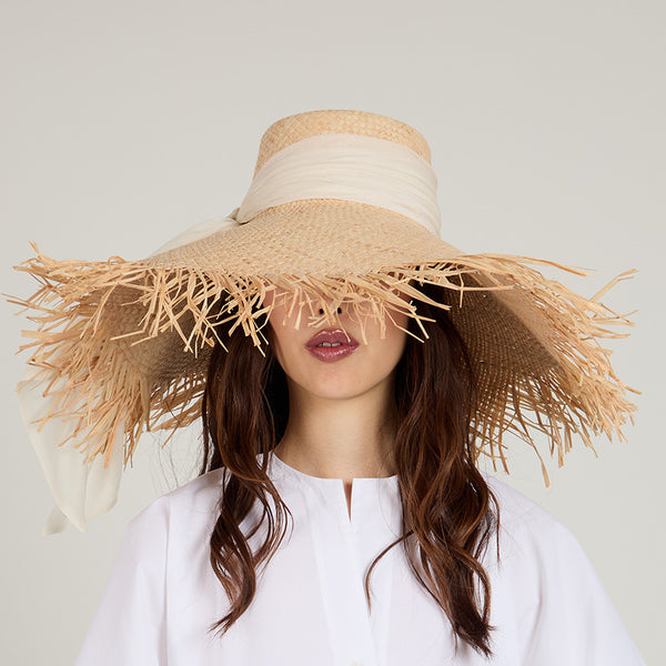 eugenia kim Mirabel Raffia Wide-Brim Sunhat