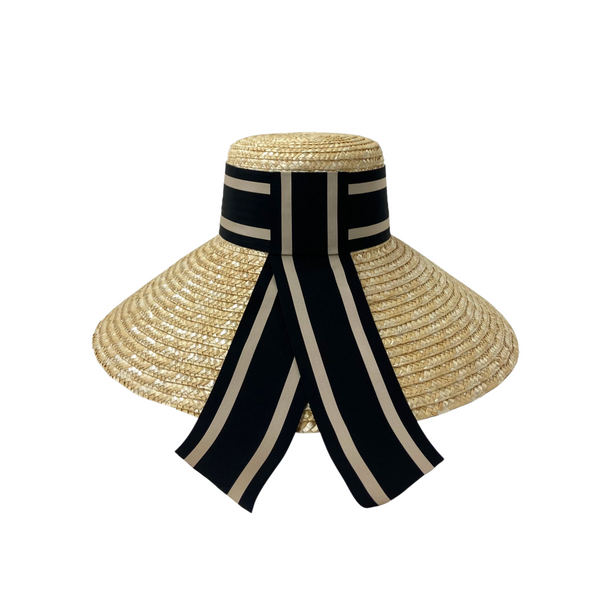 eugenia kim Mirabel Ribbon Wide-Brim Sunhat