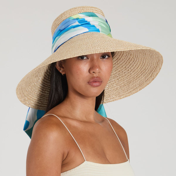 eugenia kim Mirabel Straw Wide-Brim Sunhat
