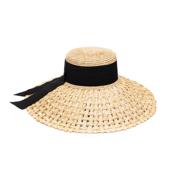 Eugenia Kim Mirabel Weave Wide-Brim Sunhat