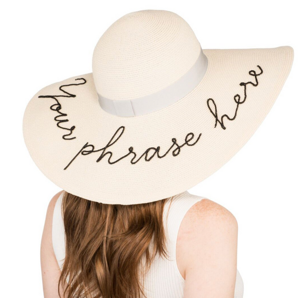 eugenia kim Personalized Bunny Toyo Sunhat