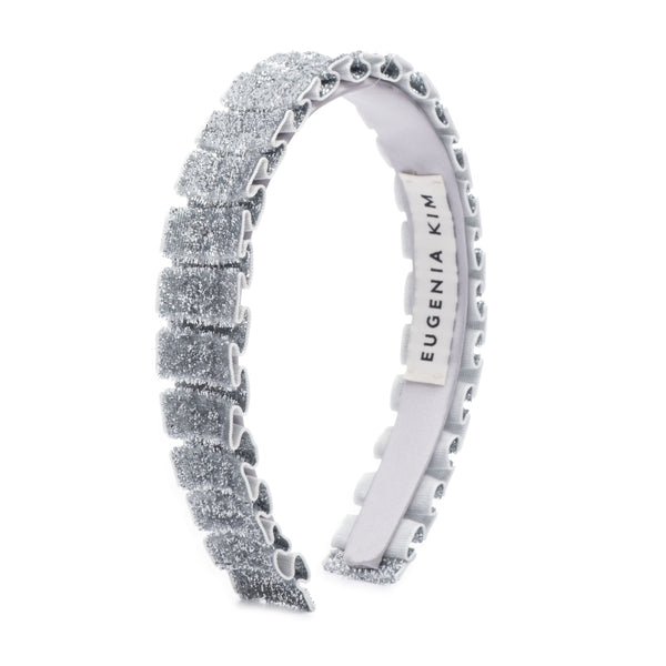 eugenia kim Rafaela Metallic Velvet Headband