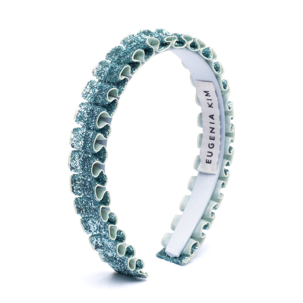 Eugenia Kim Rafaela Metallic Velvet Headband