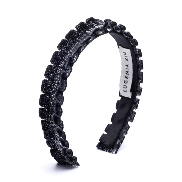 Eugenia Kim Rafaela Metallic Velvet Headband