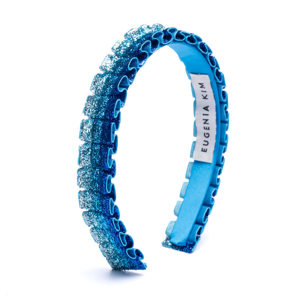 eugenia kim Rafaela Metallic Velvet Headband