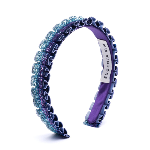 Eugenia Kim Rafaela Metallic Velvet Headband