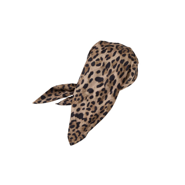 Eugenia Kim Raquel Leopard-Print Satin Headscarf