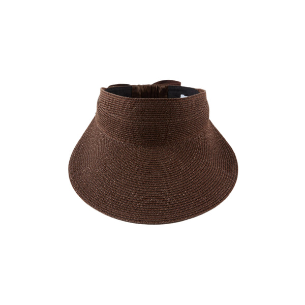 eugenia kim Ricky Metallic Toyo Packable Visor